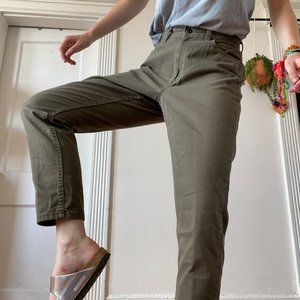 vintage liz claiborne ~classic fit~ lizwear jeans in taupe